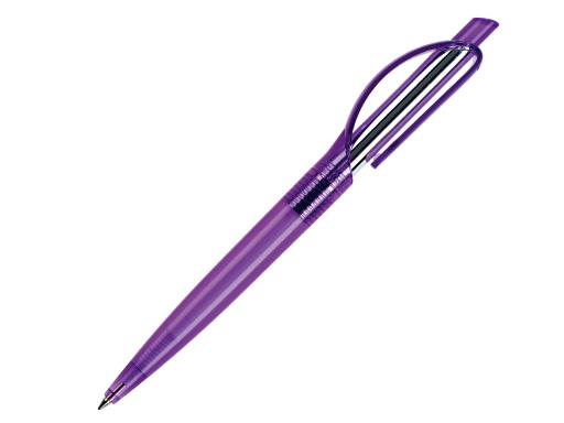 Ручка шариковая, пластик, фиолетовый Doppio артикул DPT-1035