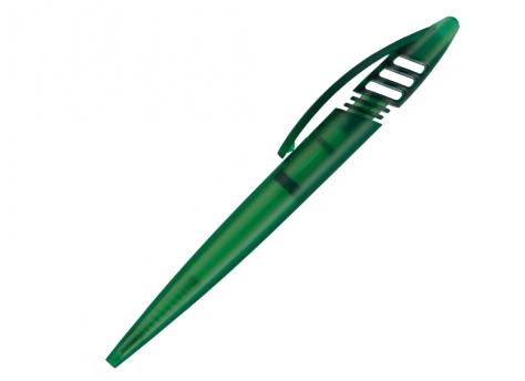 Ручка шариковая, пластик, зеленый, прозрачный Shark артикул ST-1040