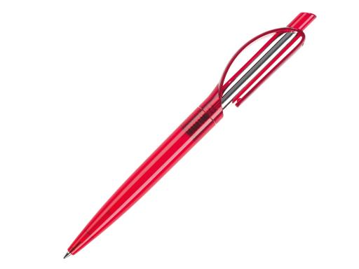 Ручка шариковая, пластик, красный Doppio артикул DPT-1030