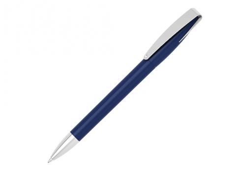 Ручка шариковая, автоматическая, пластик, металл, темно-синий/серебро, Cobra артикул 41034/D