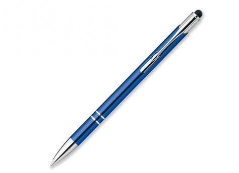 Ручка шариковая, металл, синий, Oleg Slim артикул 12574-04