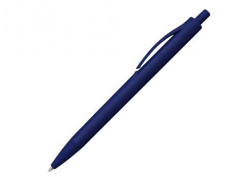 Ручка шариковая, пластик, софт тач, синий артикул 201056-AR/BU