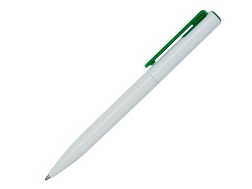 Ручка шариковая, пластик, белый/зеленый, Martini артикул 401015-A/GR-348