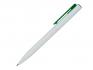Ручка шариковая, пластик, белый/зеленый, Martini артикул 401015-A/GR-348