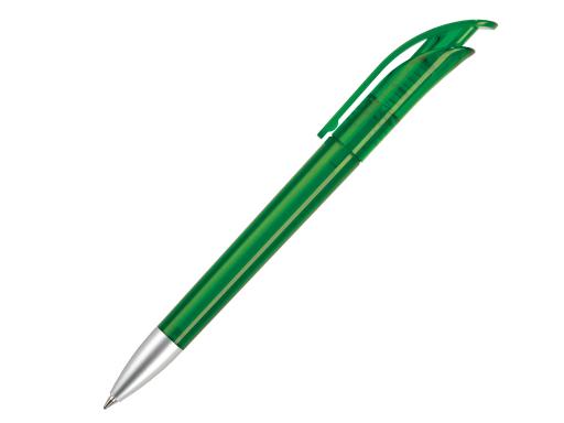 Ручка шариковая, пластик, зеленый, прозрачный Focus артикул FTS-1040