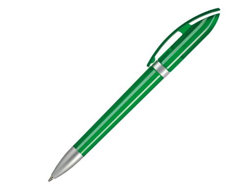 Ручка шариковая, пластик, зеленый, прозрачный Polo артикул POTS-1040