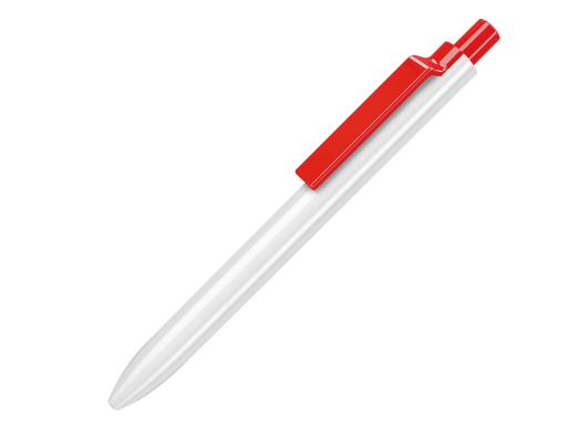 Ручка шариковая, пластик, белый/красный Eris артикул ER-99/30