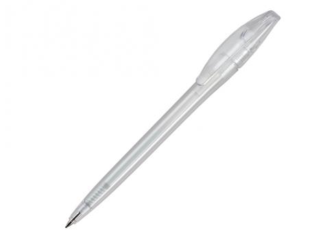 Ручка шариковая, пластик, белый, прозрачный SLIM артикул SLT-1099