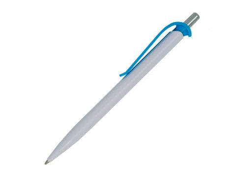 Ручка шариковая, пластик, белый/голубой, Efes артикул 401018-A/LBU