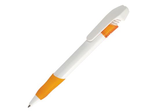 Ручка шариковая, пластик, белый/оранжевый Nemo артикул N-99/1060