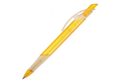 Ручка шариковая, пластик, желтый, прозрачный Lotus артикул LOT-1080/1099