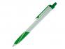 Ручка шариковая, пластик, резина, белый/зеленый, VIVA артикул AH5841/GR