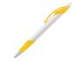 Ручка шариковая, пластик, белый/желтый Lotus артикул LO-99/1080