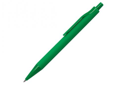 Ручка шариковая, пластик, софт тач, зеленый, Monaco артикул PS55-BR/GR