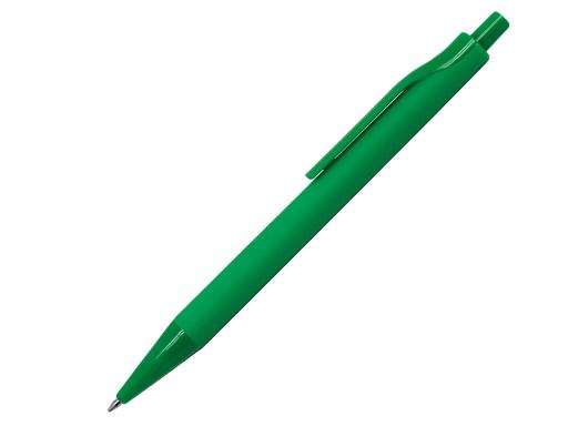 Ручка шариковая, пластик, софт тач, зеленый, Monaco артикул PS55-BR/GR