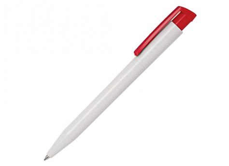 Ручка шариковая, пластик, белый/красный артикул DGR505WT/RD