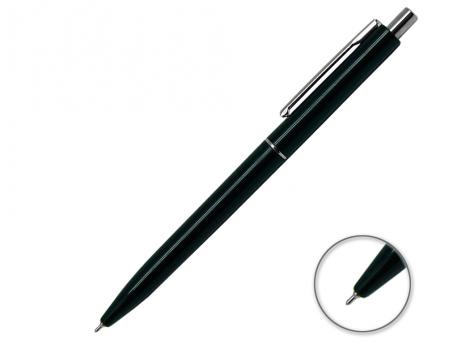 Ручка шариковая, пластик, черный/серебро, Best Point артикул 1000-B/BK
