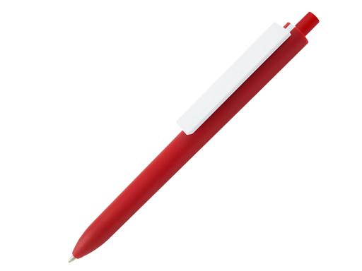 Ручка шариковая, пластик, красный/белый El Primero Color артикул El Primero Color-05/RD