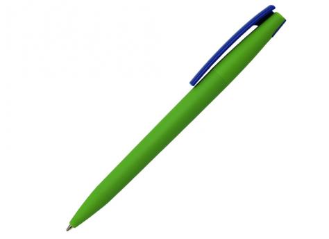Ручка шариковая, пластик, софт тач, зеленый/синий, Z-PEN Color Mix артикул 201020-BR/GR-369-BU