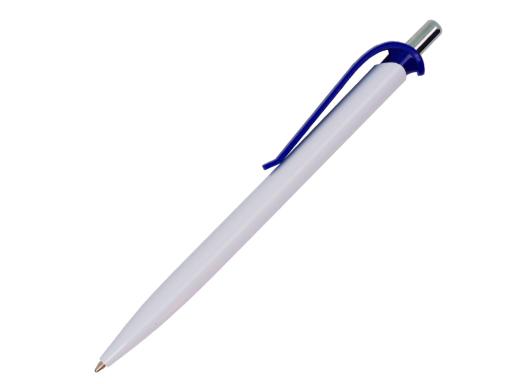 Ручка шариковая, пластик, белый/синий, Efes артикул 401018-A/BU