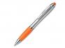 Ручка шариковая, пластик, оранжевый/серебро Arnie артикул 12526-TO