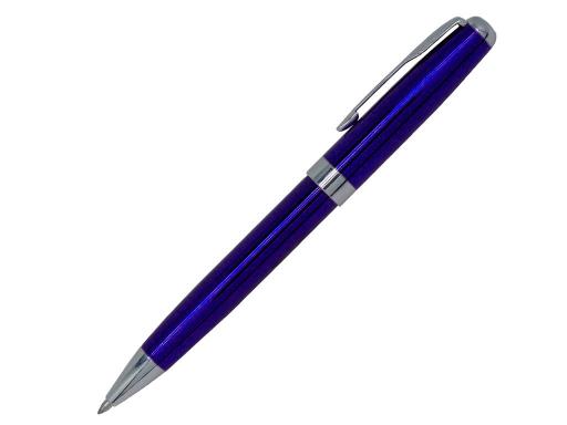 Ручка шариковая, металл, синий/серебро артикул BP-388/BU