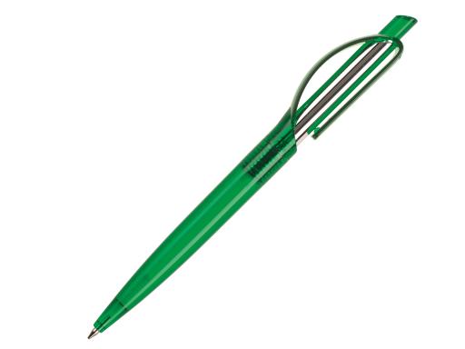 Ручка шариковая, пластик, зеленый Doppio артикул DPT-1040