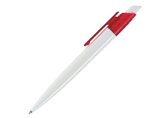 Ручка шариковая, пластик, белый/красный Dream артикул DV-99/1030
