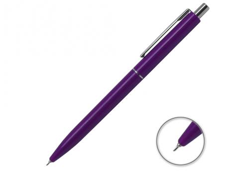 Ручка шариковая, пластик, фиолетовый/серебро, Best Point артикул 1000-B/VL