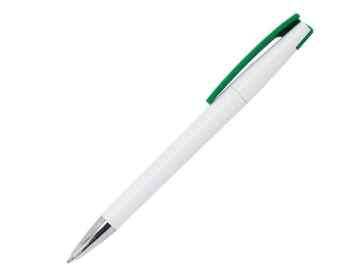 Ручка шариковая, пластик, белый/зеленый, Z-PEN артикул 201020-A/GR-348