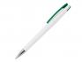 Ручка шариковая, пластик, белый/зеленый, Z-PEN артикул 201020-A/GR-348