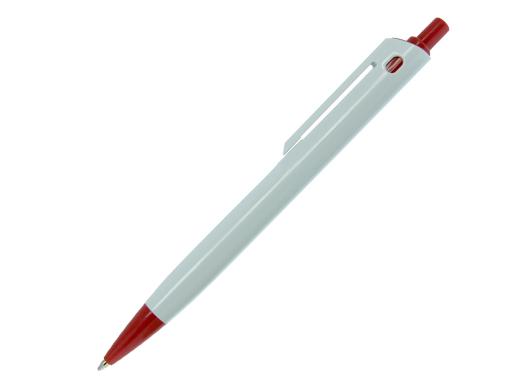 Ручка шариковая, пластик, белый/красный, YES артикул BP-6547B/RD