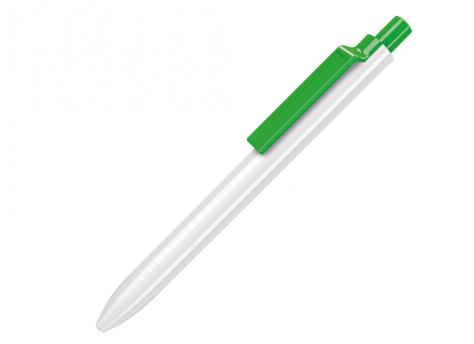 Ручка шариковая, пластик, белый/зеленый Eris артикул ER-99/41