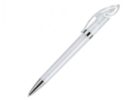 Ручка шариковая, пластик, белый, прозрачный Cobra артикул CTCH-1099