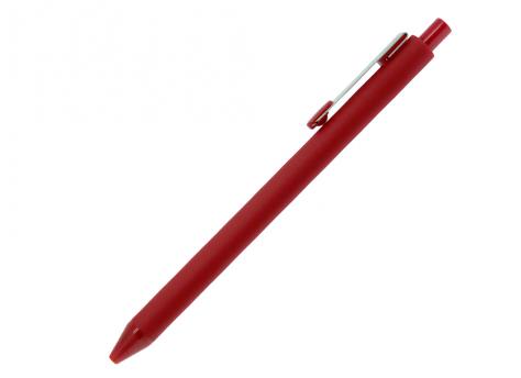 Ручка шариковая, пластик, софт тач, красный/серебро, INFINITY артикул AH518-R/RD
