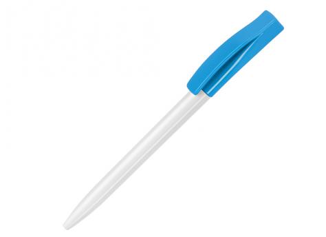 Ручка шариковая, пластик, белый/голубой Smart артикул SM-99/21
