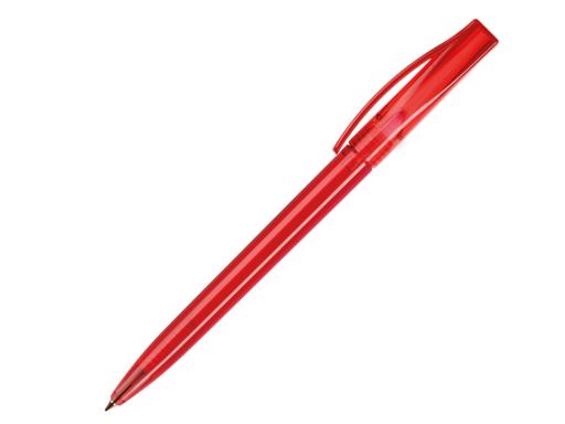 Ручка шариковая, пластик, красный, прозрачный Smart артикул SMT-1030