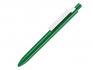 Ручка шариковая, пластик, темно-зеленый/белый Eris артикул ER-4099