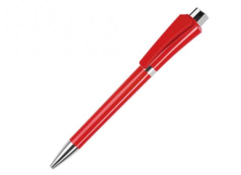 Ручка шариковая, пластик, красный Optimus артикул OP-30