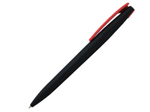 Ручка шариковая, пластик, софт тач, черный/красный, Z-PEN Color Mix артикул 201020-BR/BK-RD