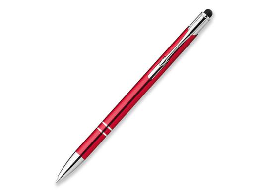 Ручка шариковая, металл, красный Oleg Slim артикул 12574-30