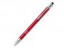 Ручка шариковая, металл, красный Oleg Slim артикул 12574-30