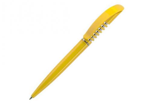 Ручка шариковая, пластик, желтый/серебро, WINNER артикул WCH-80