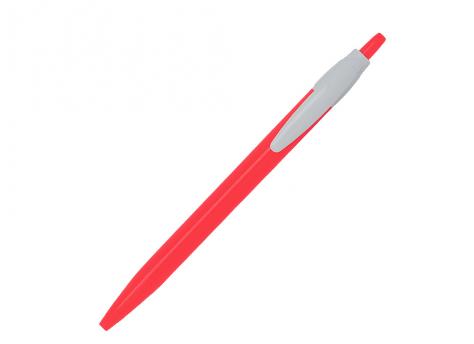 Ручка шариковая, Simple, пластик, красный/белый артикул 501010-B/RD