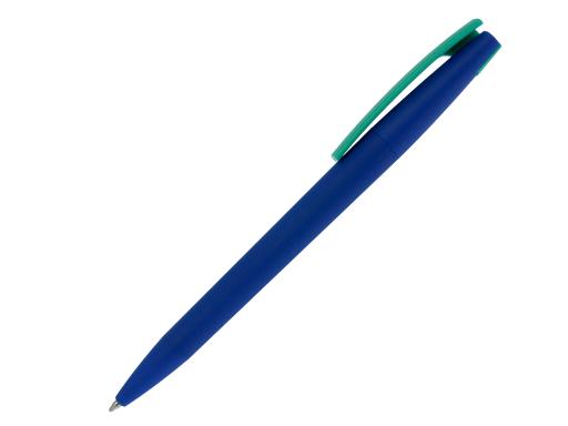 Ручка шариковая, пластик, софт тач, синий/зеленый, Z-PEN Color Mix артикул 201020-BR/BU-286-GR