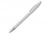 Ручка шариковая, пластик, металл, белый/серебро артикул 9122/WT