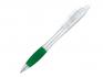Ручка шариковая, пластик, прозрачный/зеленый Aston артикул AT-1099/1040