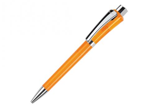 Ручка шариковая, пластик, оранжевый, прозрачный Optimus артикул OPMT-1060