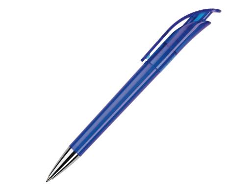 Ручка шариковая, пластик, синий, прозрачный Focus артикул FTCH-1020