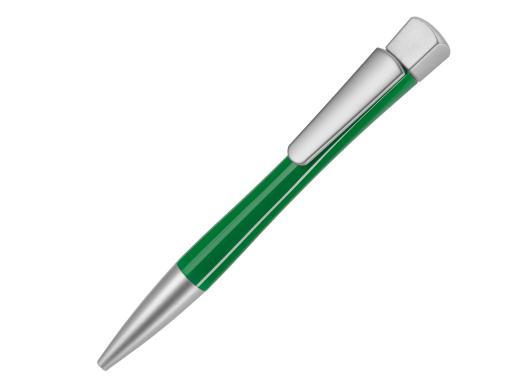 Ручка шариковая, пластик, зеленый, серебро Lenox артикул LXCS-40